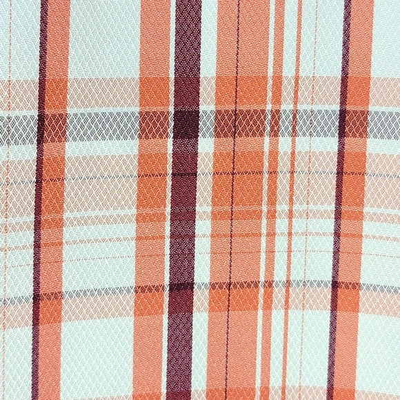 Eddie Bauer Outdoor Shirt Womens M Pink Plaid Button Roll Tab LS Gorpcore - Picture 2 of 13